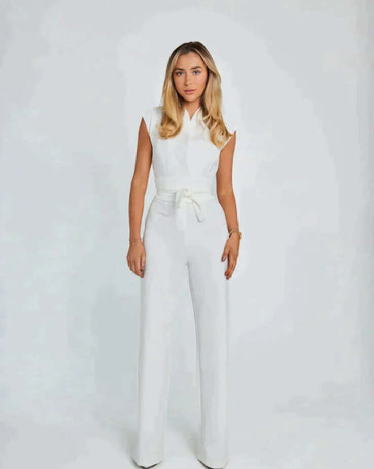 Amelia Wide Leg Casual Jumpsuit